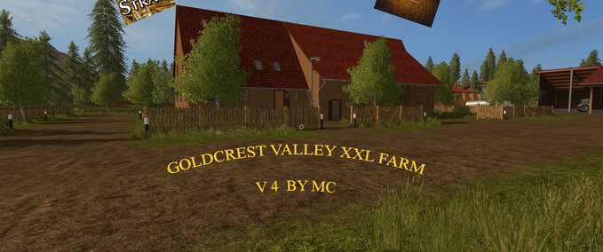 Maps Goldcrest Valley  XXL Hof  Landwirtschafts Simulator mod
