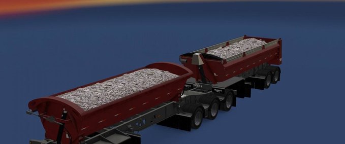 Trailer Midland TW3500-SL2000 B-Train American Truck Simulator mod