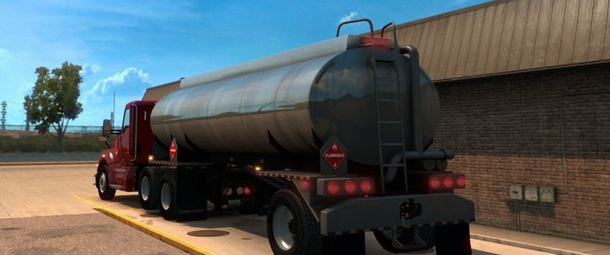 Trailer Diesel Pup Anhänger American Truck Simulator mod