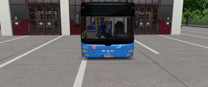 Bus Skins VRN Repaint MAN Lion´s City A21  (V3D) OMSI 2 mod