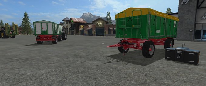 Drehschemel Kröger HKD302 DH Landwirtschafts Simulator mod