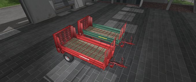 Miststreuer Miststreuer 1 Achs Version Landwirtschafts Simulator mod