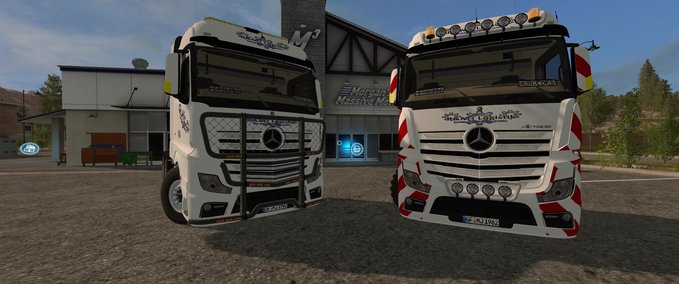 Mercedes Benz Mercedes Actros Pack Landwirtschafts Simulator mod