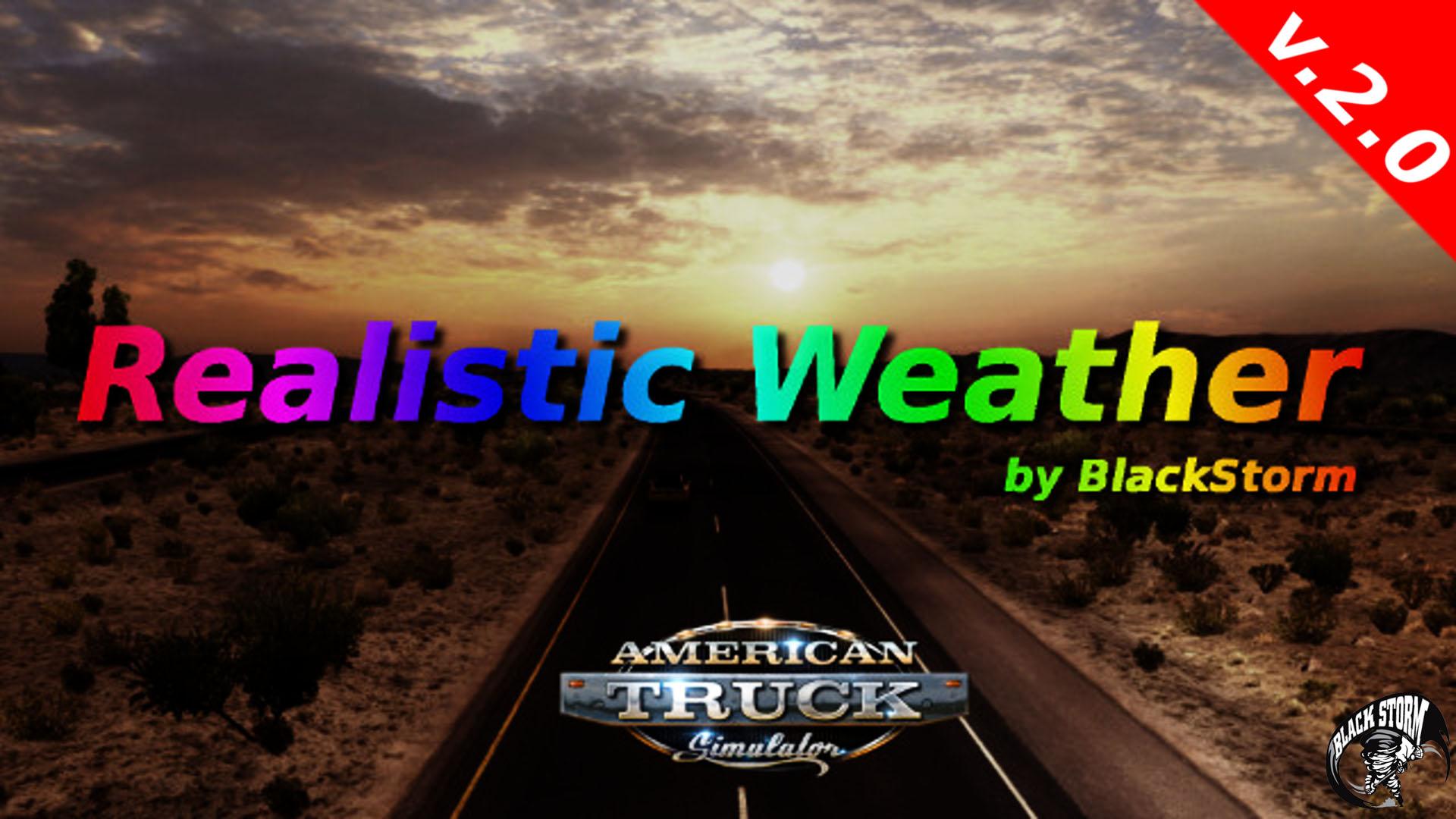 Realistic Weather Modification (for American Truck Simulator) thumbnail 3