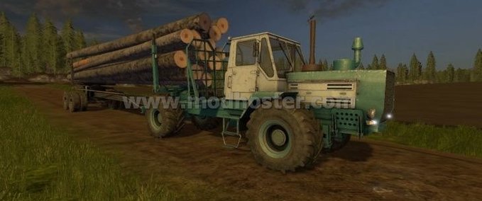 Sonstige Traktoren T-150K Holz Landwirtschafts Simulator mod