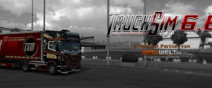 Sonstige Justplay Mod für die TSM Map Eurotruck Simulator mod