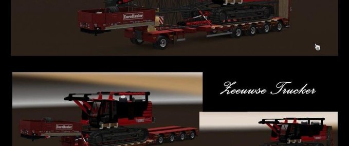 Trailer Heavy Cargo Addon [1.27.x] Eurotruck Simulator mod