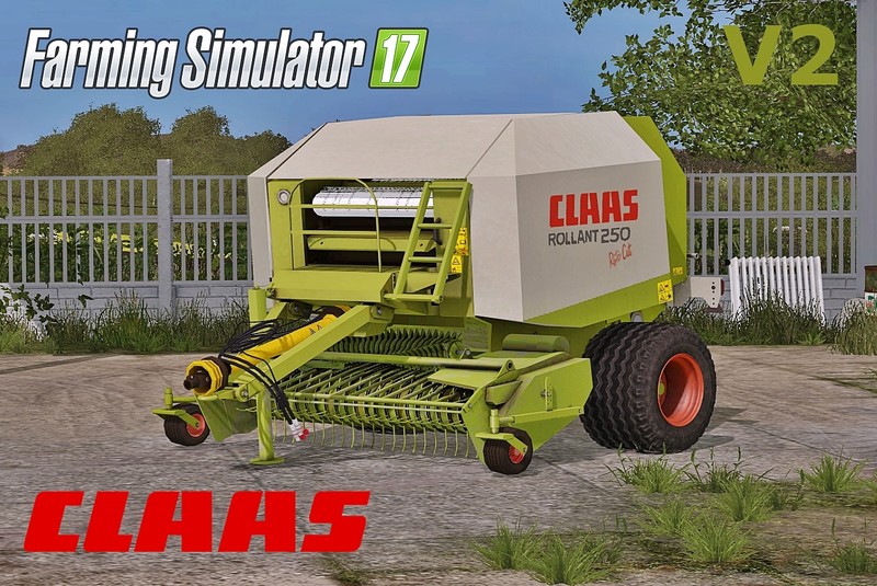 FS 17: Claas Rollant 250 RotoCut v Balers Mod für Farming Simulator 17