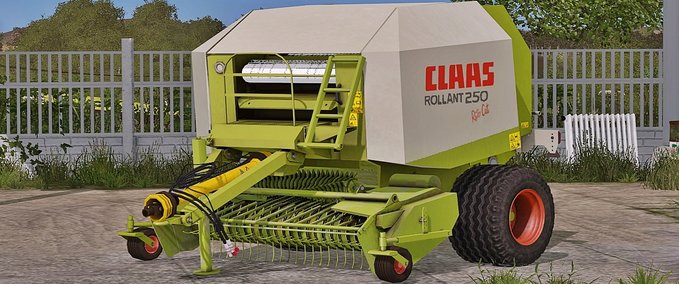 Pressen Claas Rollant 250 RotoCut Landwirtschafts Simulator mod