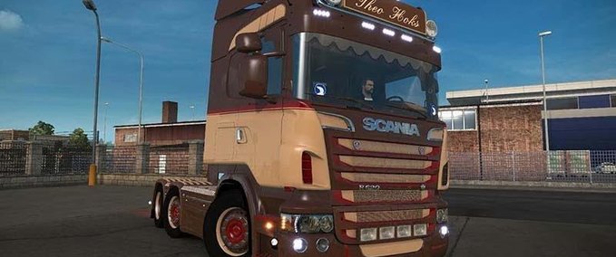 Scania Scania R620 Theo Hoks Nikola Edit [1.27.x] Eurotruck Simulator mod