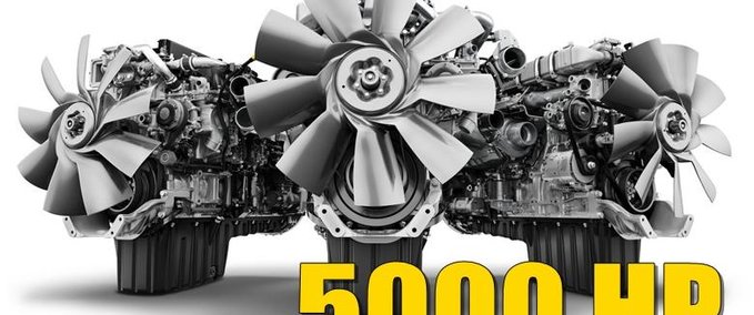 Sonstige 5000 PS Motoren [1.27.x] Eurotruck Simulator mod