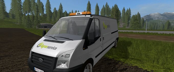 Sonstige Fahrzeuge Rumbler Van Service Landwirtschafts Simulator mod