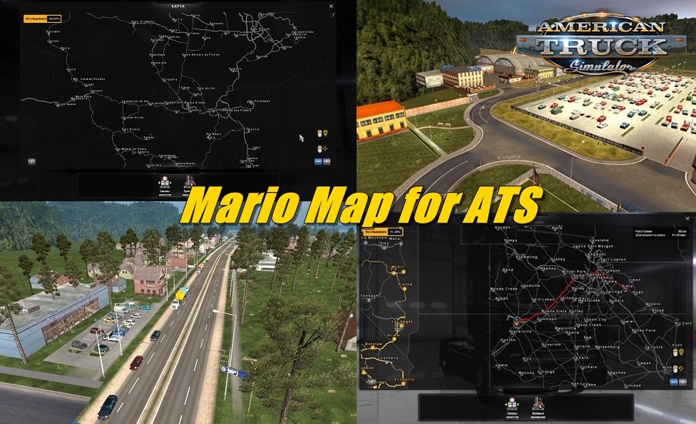 Map of Mario1961 (Mario Map) for ATS [1.28.x] - Thumbnail 1
