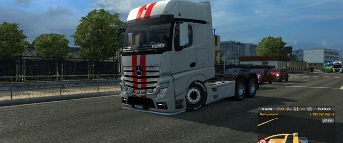 Sonstige Mercedes Actros 2014 Low Chassis [1.27.x] Eurotruck Simulator mod