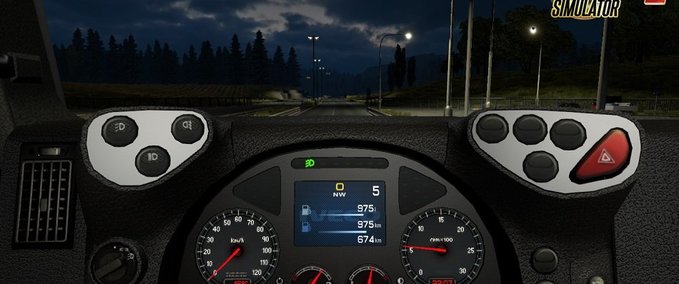 Sonstige Iveco Stralis and Hi-Way Custom Dashboard v1.0 by Piva (1.28.x) Eurotruck Simulator mod