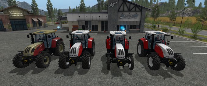 STEYR 6140 CVT 2G Mod Image