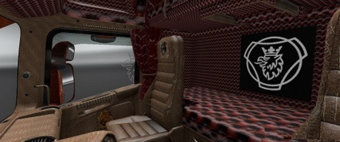 Interieurs Krokodil Interieur für Scania RS RJL Eurotruck Simulator mod
