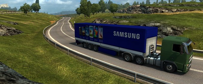 Trailer Samsung - Trailer Eurotruck Simulator mod