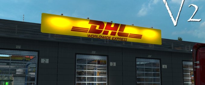 Sonstige DHL Big Garage  Eurotruck Simulator mod