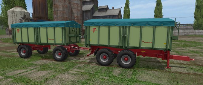 Sonstige Anhänger Welger DK280R and TDK300 Trailer Pack Landwirtschafts Simulator mod