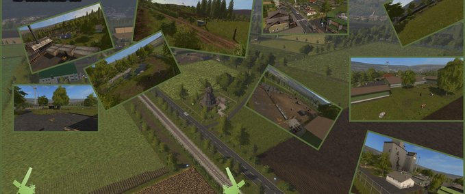 Maps Mühlenkreis-Mittelland Landwirtschafts Simulator mod