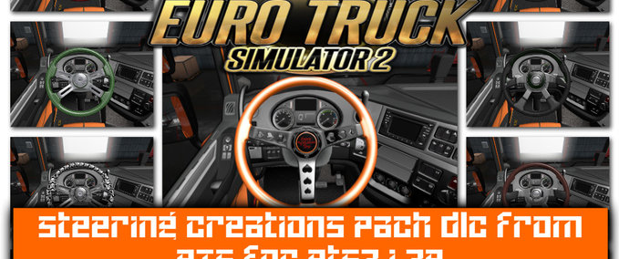 Mods Steering Creations Pack from ATS for ets2  Eurotruck Simulator mod