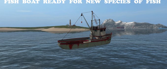 Fish Boat New Mod Image