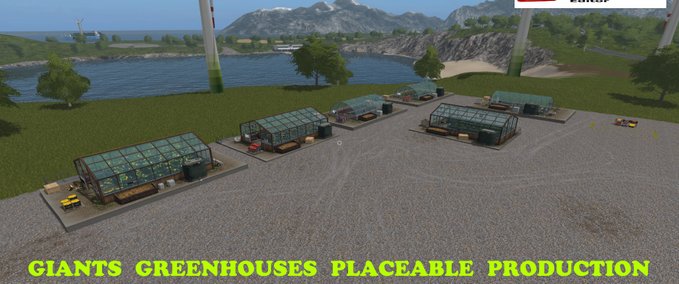 Platzierbare Objekte Giants GreenHouses Placeable Landwirtschafts Simulator mod