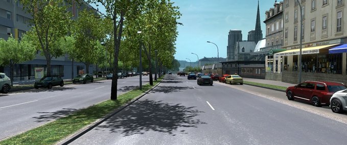 Maps Paris Rebuild (1.28.x) Eurotruck Simulator mod