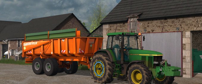 Auflieger Dangreville 18T Landwirtschafts Simulator mod