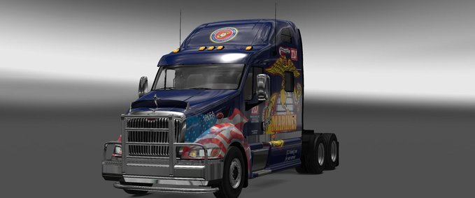 Trucks PETERBILT 387 V2.0 [1.28.X] American Truck Simulator mod