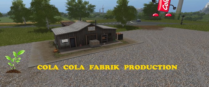 Platzierbare Objekte Cola Cola Production Landwirtschafts Simulator mod
