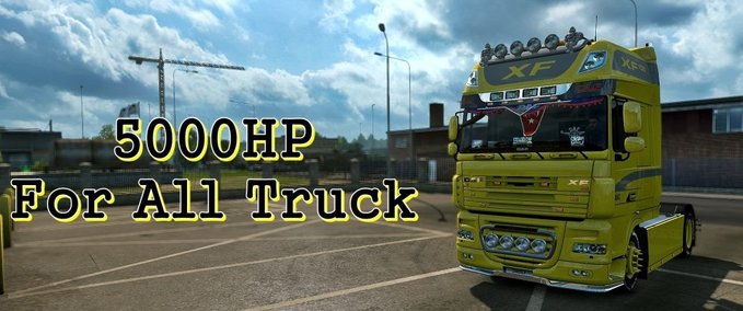 Sonstige 5000 PS für alle LKWs (1.28.x) Eurotruck Simulator mod