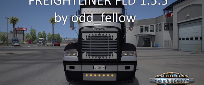 Trucks Freightliner FLD by odd_fellow American Truck Simulator mod