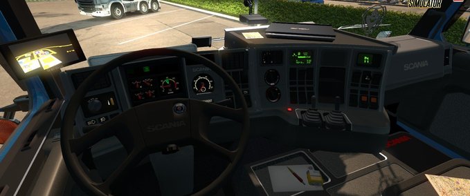 Scania Scania 143M + Interior edit by Ekualizer [1.28.x] Eurotruck Simulator mod