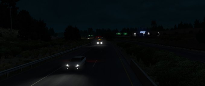 Mods Better Flares [1.28.x] American Truck Simulator mod