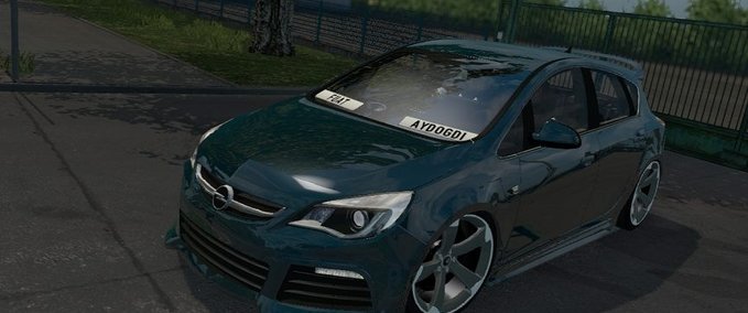 Sonstige Opel Astra J (1.28.x) Eurotruck Simulator mod