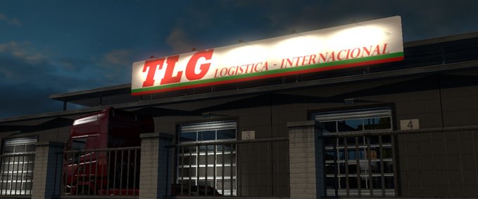 Sonstige TLG Logistica - Internacional Big Garage Eurotruck Simulator mod