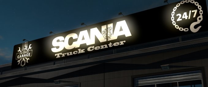 Sonstige Scania Garage Truck Center Eurotruck Simulator mod
