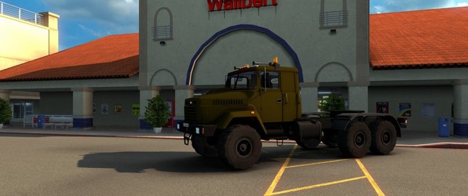 Trucks Kraz 260 – 6446 / 64431 American Truck Simulator mod