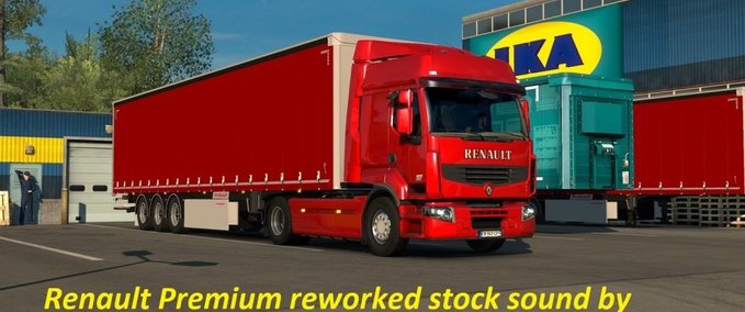 Sound Renault Premium Stock Sound Eurotruck Simulator mod