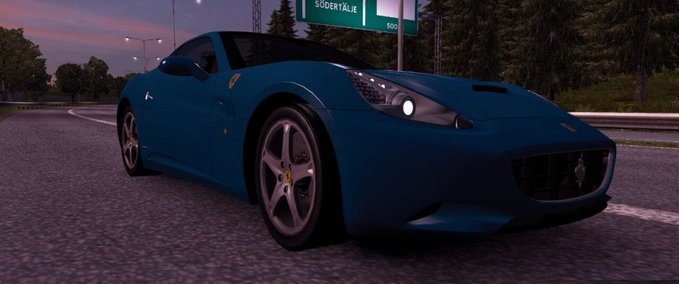 Sonstige Ferrari California Edition (1.28.x) Eurotruck Simulator mod