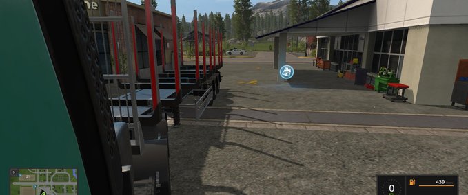Scripte Rückfahrkamera für LKW Landwirtschafts Simulator mod