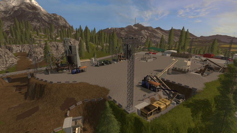 farming simulator 2015 road construction mods