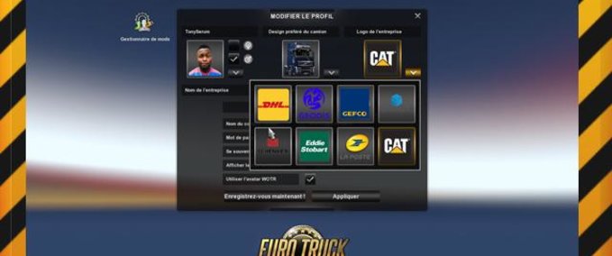 Sonstige Realistische europäische Firmenlogos 1.28.x Eurotruck Simulator mod
