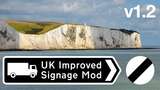 Realistische Straßenschilder für das Vereinigte Königreich [1.28.x] Mod Thumbnail