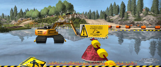 Sonstige Fahrzeuge LiebherrR936_Water1 Landwirtschafts Simulator mod
