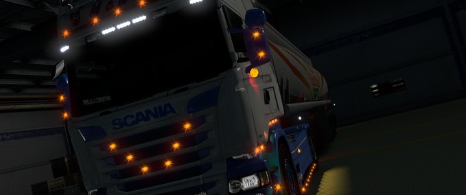 Skins Scania Topline  RJL skin mod  Eurotruck Simulator mod