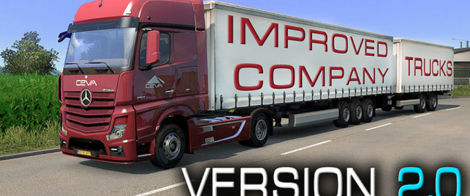 Trucks Überarbeitete Firmen - LKWs (1.28.x) Eurotruck Simulator mod