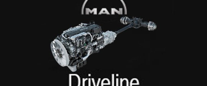 Sonstige MAN – Drivetrain Revision Eurotruck Simulator mod